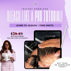 BLEACH LIKE A PRO!