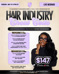 THE HAIR INDUSTRY CHEAT CODE - Webinar Ticket